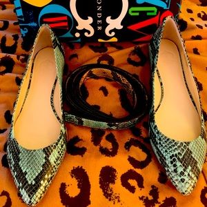 Flats and belt combo